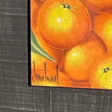 Table with oranges