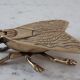 Brass fly ashtray 50s