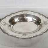 Service silver metal punch bird Phoenix tray handle