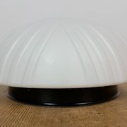 Vintage Wall Or Ceiling Light with Milk Glass, 1970s