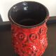 Vintage Vase West Germany in glazed ceramic 70s