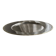 Round silver-plated tray with a wide gold border D30 H2