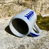 Alsatian stoneware beer mug