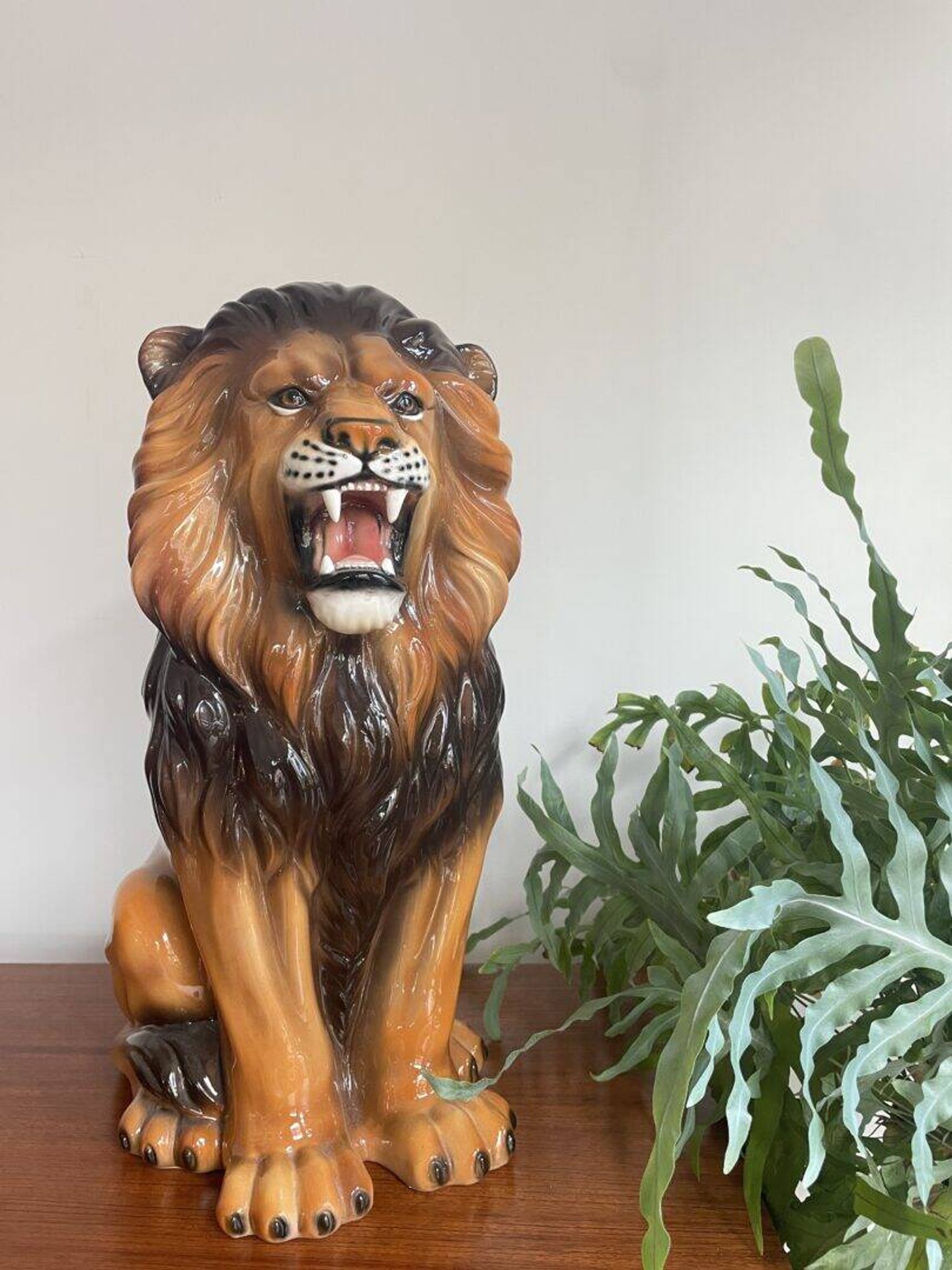 Vito the Majestic – Italian large ceramic lion