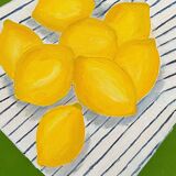 Lemons on the Grass by Joseph Rethlin