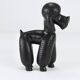 Charming Poodle Figurine Sculpture by Leopold Anzengruber, Austria, 1950s
