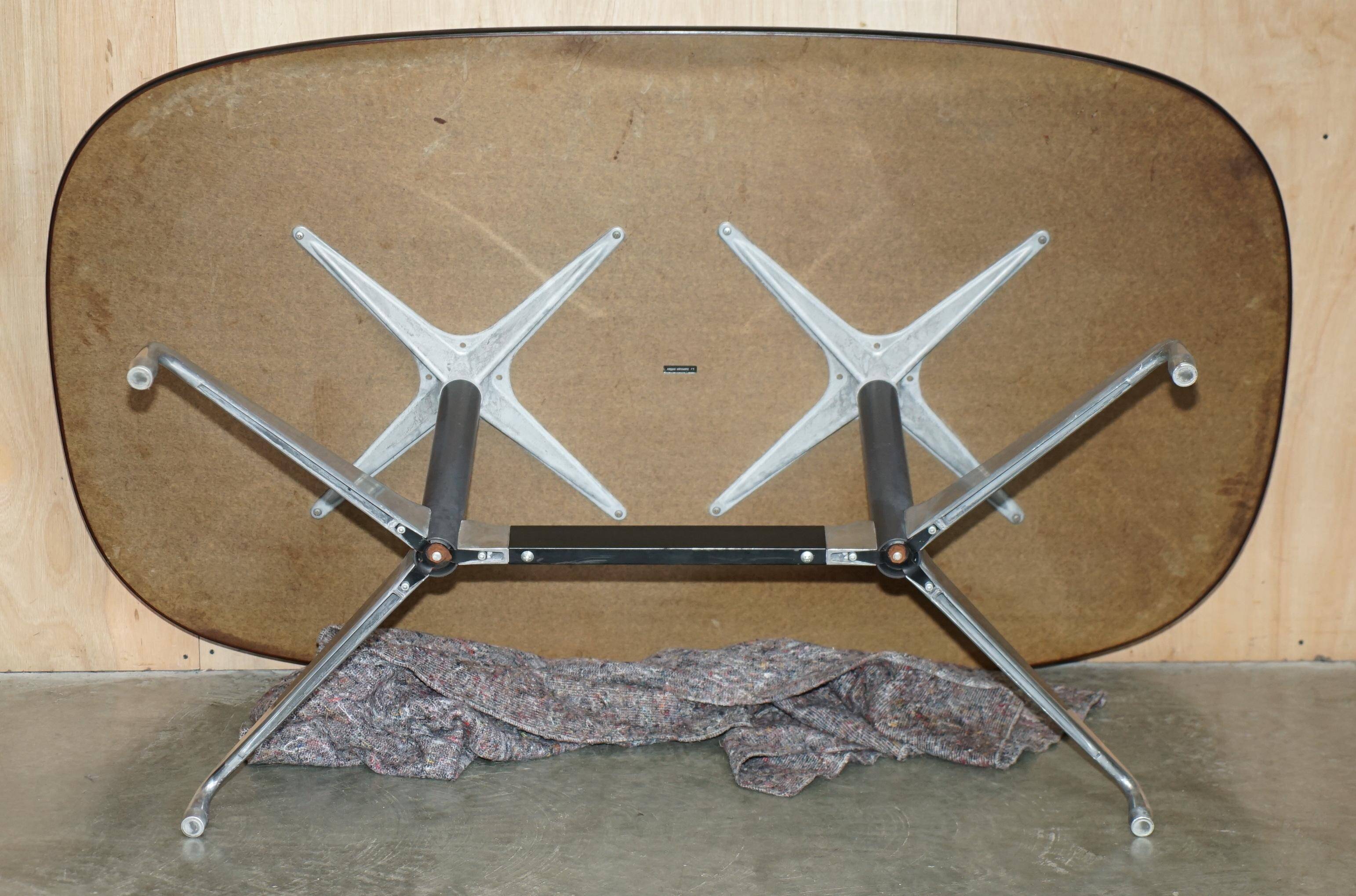 Herman Miller Eames Vintage Mid Century Modern hardwood conference table