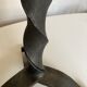 Lampe de fer battu brutaliste 1970