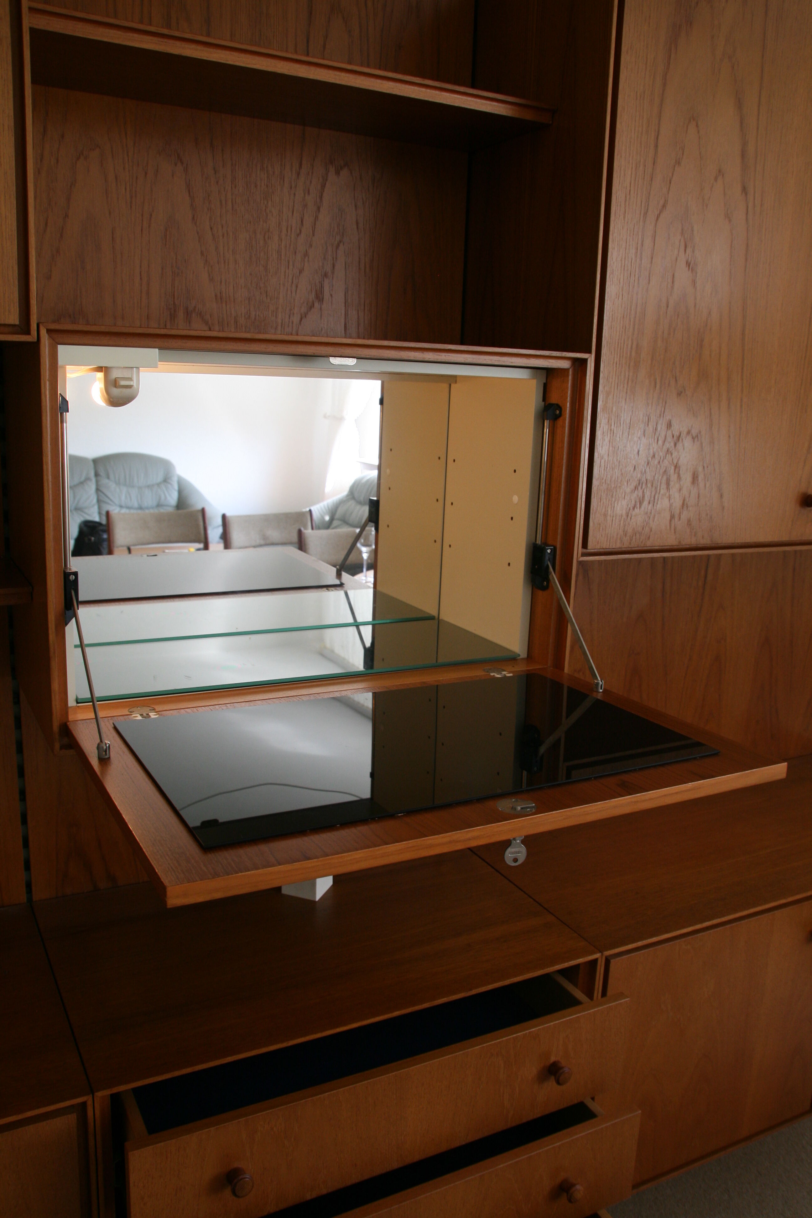 Vintage danish design wall unit by Hulsta