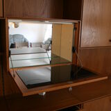 Vintage danish design wall unit by Hulsta