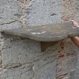 Rustic wooden wall mount