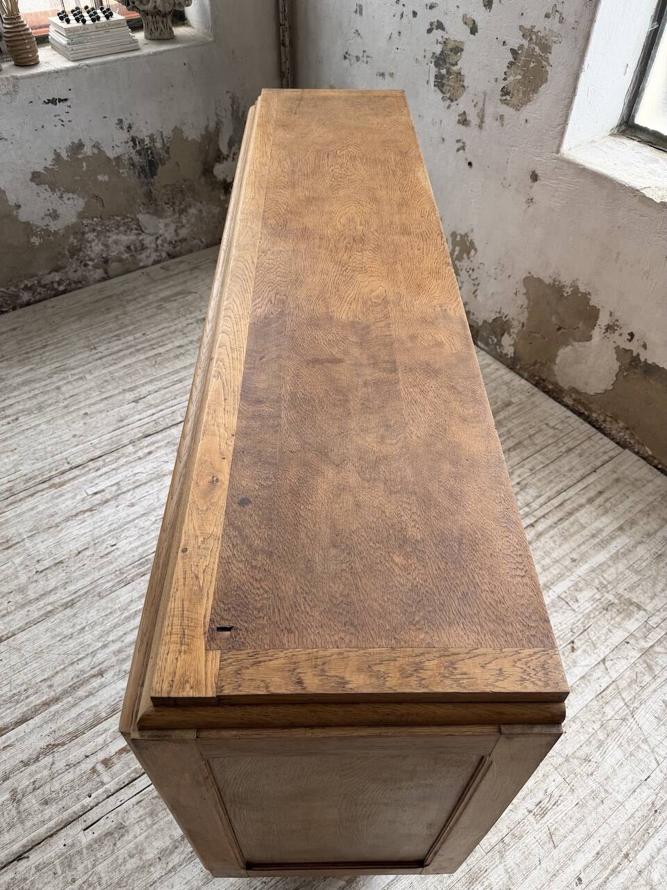 Enfilade storage unit oak Art Deco 1940 Dudouyt