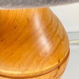 LAMPE Bois Massif VINTAGE