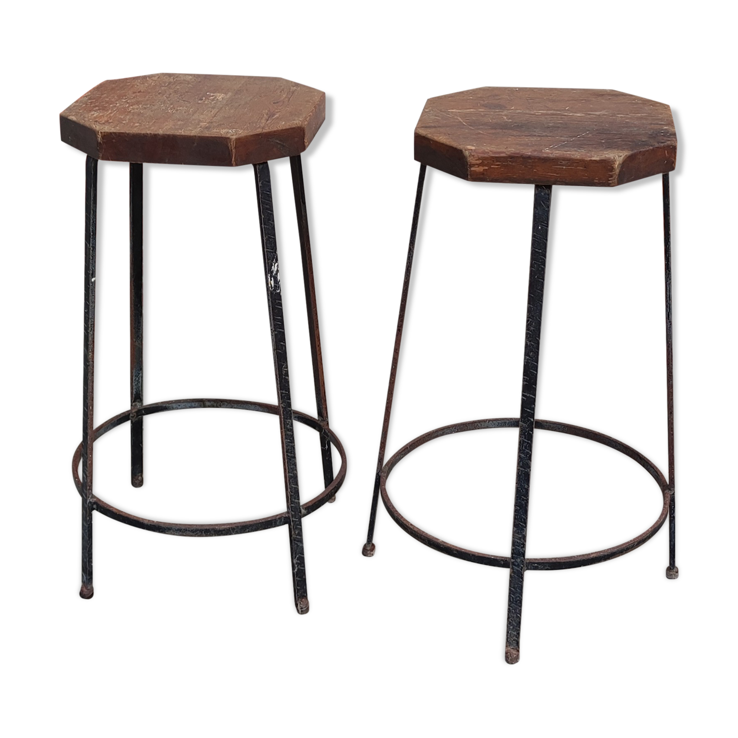 Pair of vintage stools