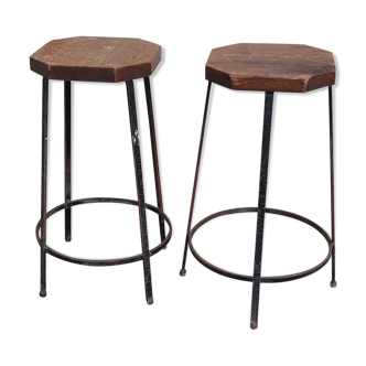 Pair of vintage stools