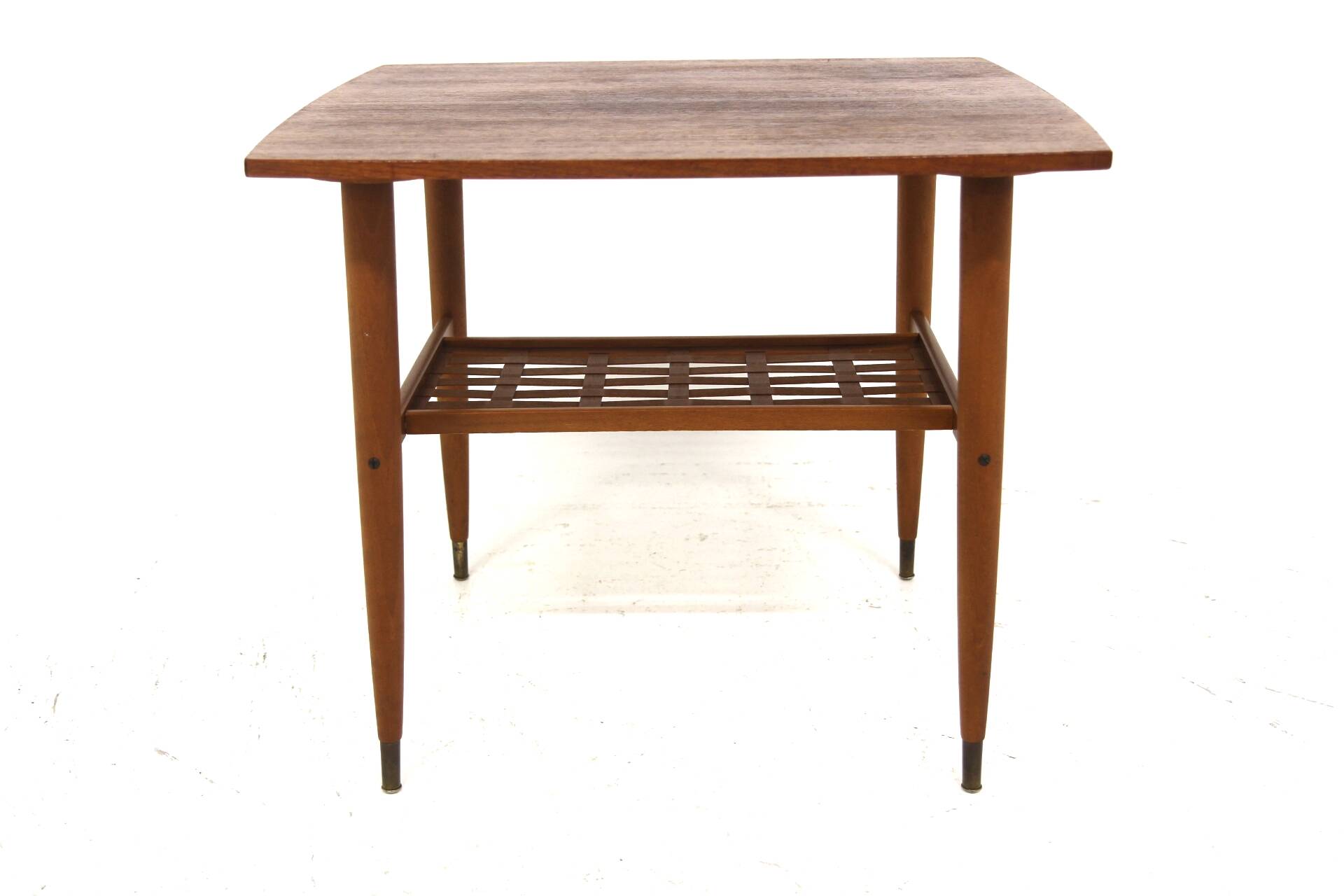 Scandinavian teak side table, Sweden, 1950.
