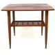 Scandinavian teak side table, Sweden, 1950.