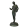 Bronze Narcissus after the antique, excavation patina, 19th century