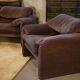 Ensemble canapé 3 places et deux fauteuils Maralunga par Vico Magistretti pour Cassina première édition 1973