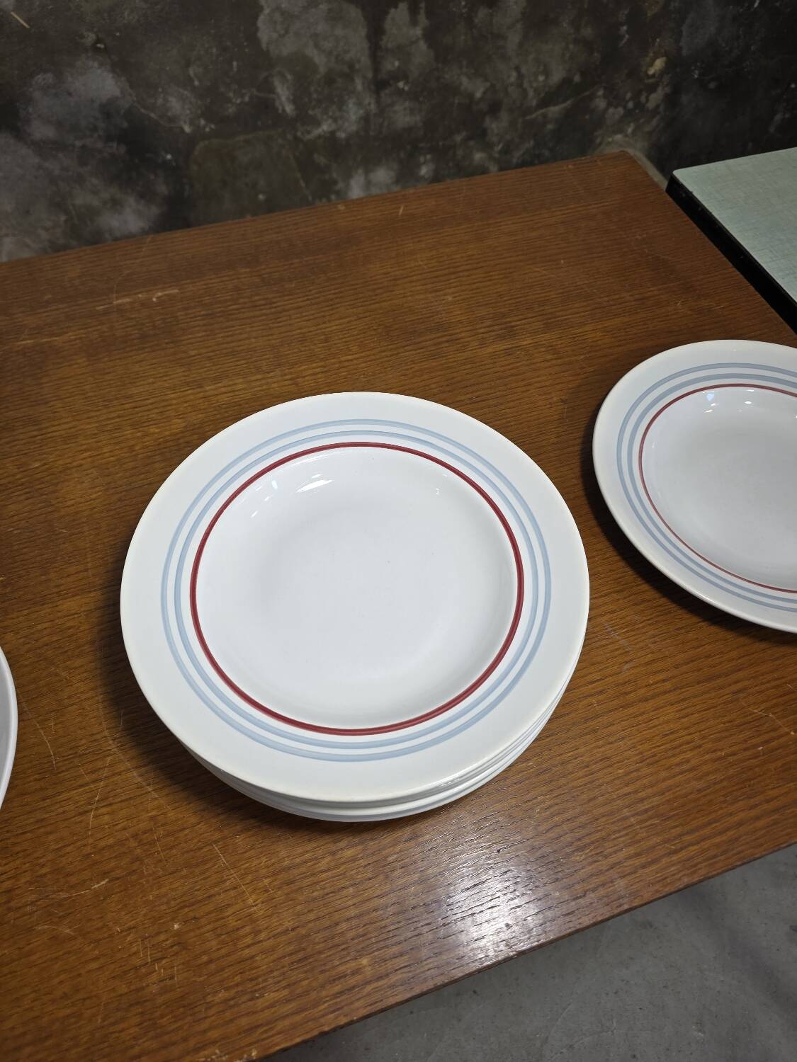 9 Moulin des Loups plates 1950 Stanislas model