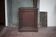 Wooden cabinet with 1 door, jam cabinet, storage unit.