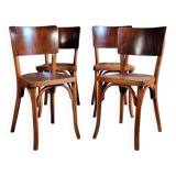 4 Baumann bistro chairs from the 1930s