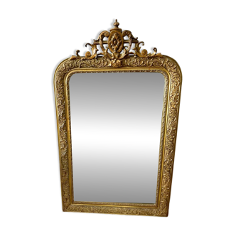 Antique trumeau mirror 124x78