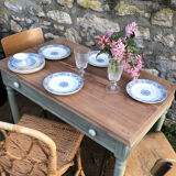 Almond green table