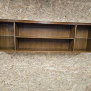 Wall shelf display cabinet library 1970