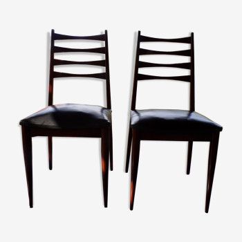 Scandinavian-style vintage chairs