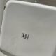 Large square dish RB Bernarda with animal decoration.