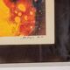 Oil painting on canvas by aldo giorgini 1972 title "pierrot lunair"