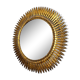 Miroir soleil, gilded metal with gold leaf, Italy, 1960