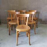 6 Bauman bistro chairs