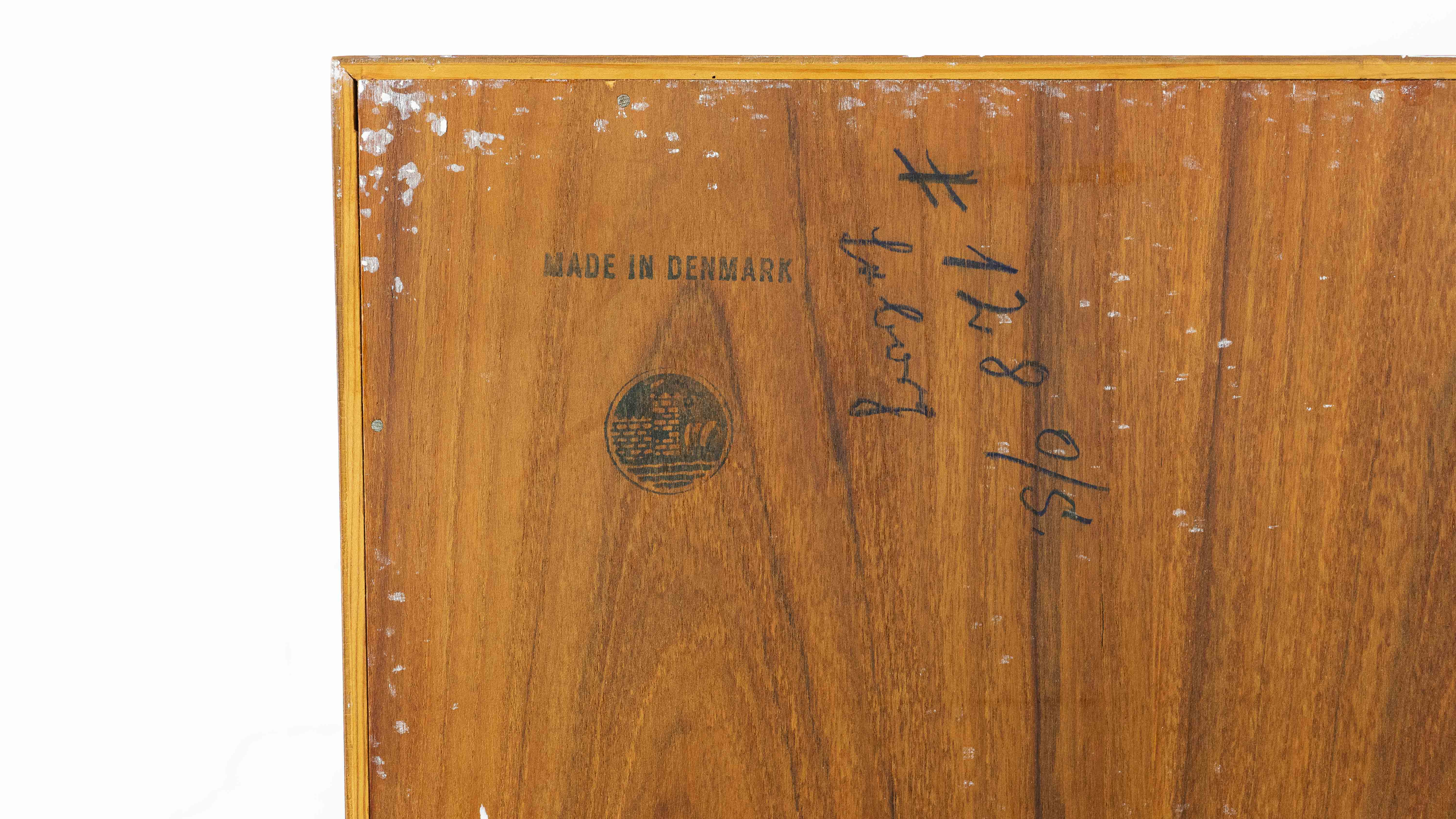 Borge Mogensen teak bookcase for Soborg Mobelfabrik, 1960s