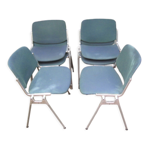 6 chaise de Giancarlo Piretti pour
