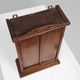 French Art Deco shaving cabinet in wood from the 1930