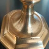Candle holder in gilded bronze from the Louis XIV period
