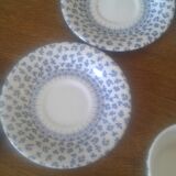 Set of six cups and six cups including an theire