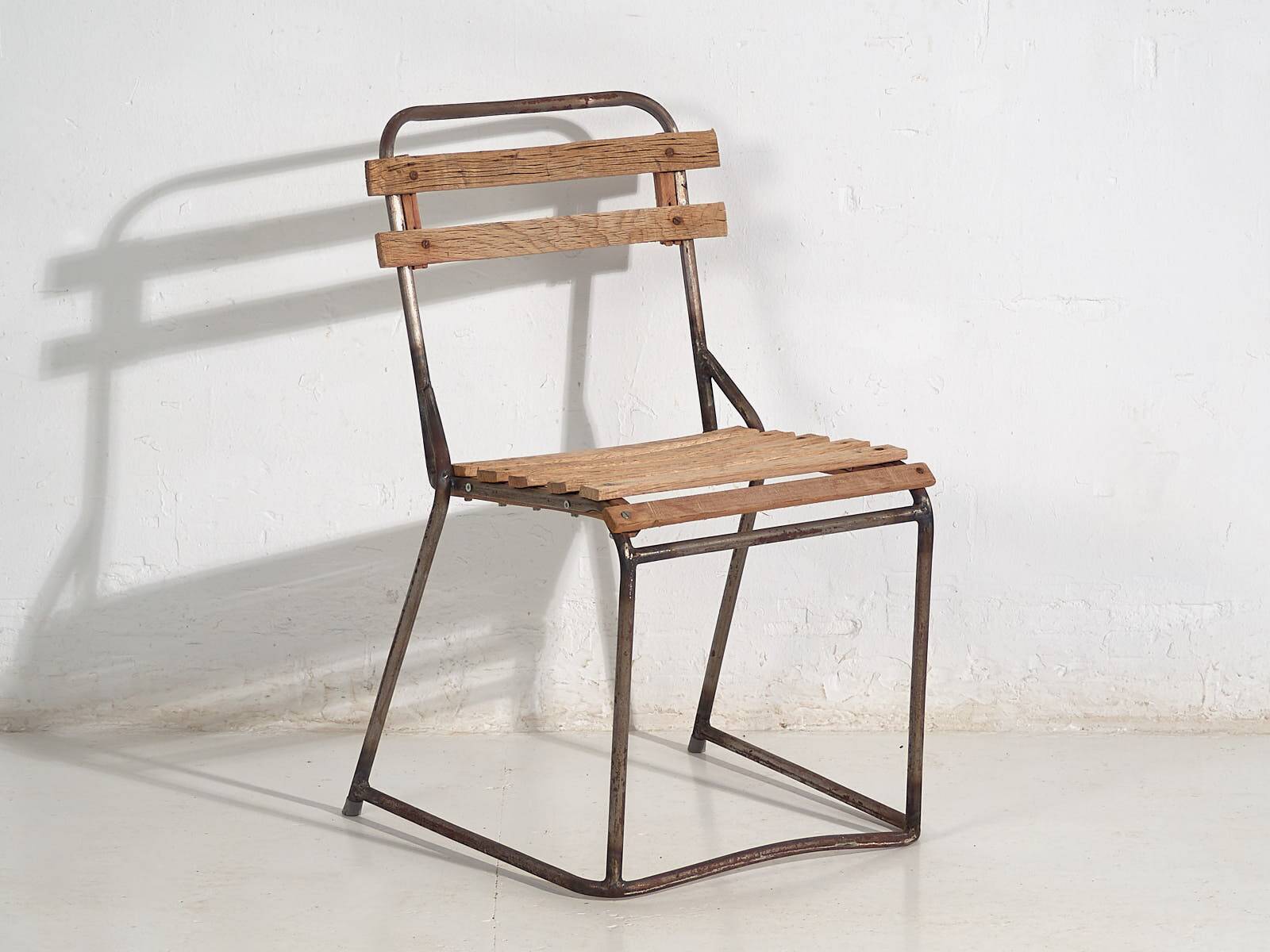 Chaises d’extérieur anciennes (vers 1920). Ensemble de 2 pièces #1