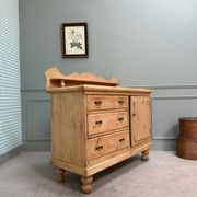 Large English chest of drawers (renovated)