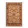 Traditional beige and black oriental rug