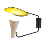 Reflector stem wall lamp from the 50s
