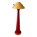 80s pop red floor lamp