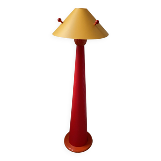 Lampadaire rouge années 80 pop