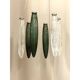 Contemporary Luxury Italian Green "Swords" Murano Glass Little Cascade by S