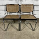 Pair of chairs Cesca B32 "Made in Italy"