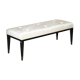 Chesterfield buttoned entrance bench in Fendi Casa velvet
