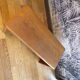 1960 minimalist oak bench