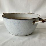 Old enamelled pot